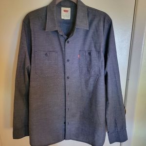 Levi's Denim Blue Button Down MED